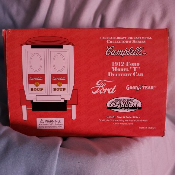 Collectors Die cast metal gearbox toy coin bank, 1912 Ford truck - Picture 4 of 6